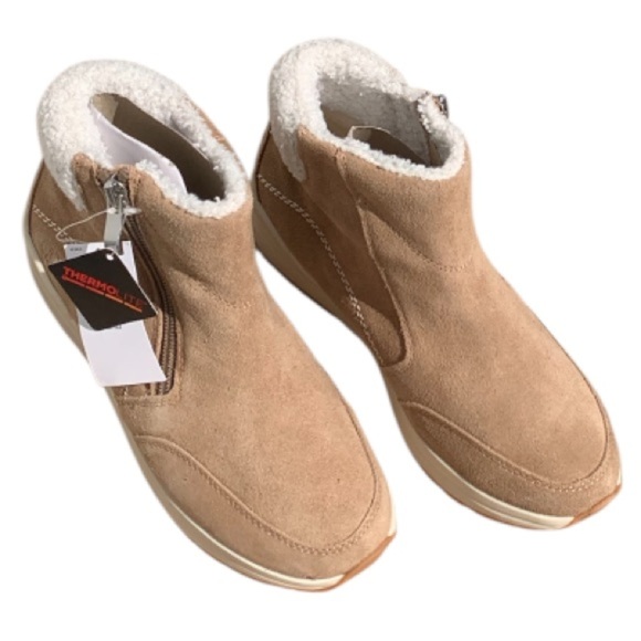 LANDSEND Transitional Insulated Snow Boots Mid Weight Warm Winter Booties - Picture 3 of 7